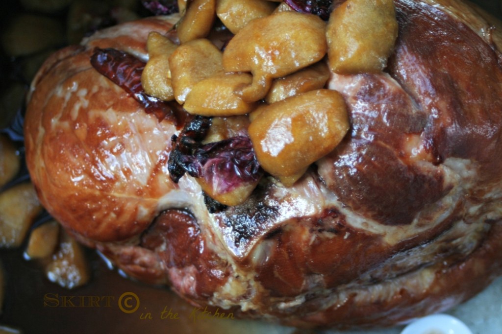 Rose Hickory Smoked Ham Skirt in the Kitchen