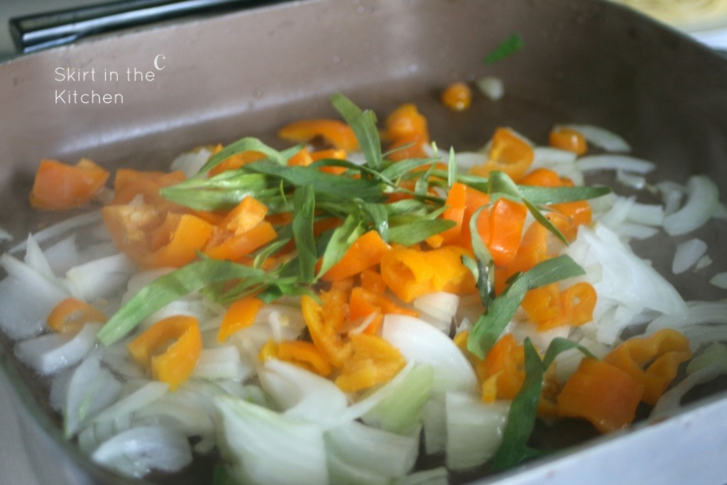 Tarragon Spaghetti Kraut Skirt in the Kitchen